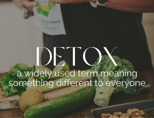 To Detox – what’s in a word?